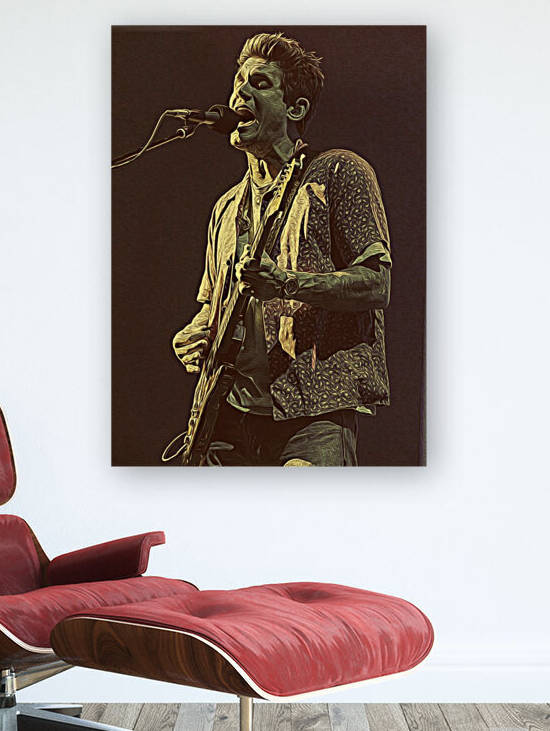 John Mayer Vintage Photo Art 27 by RANGGA OZI