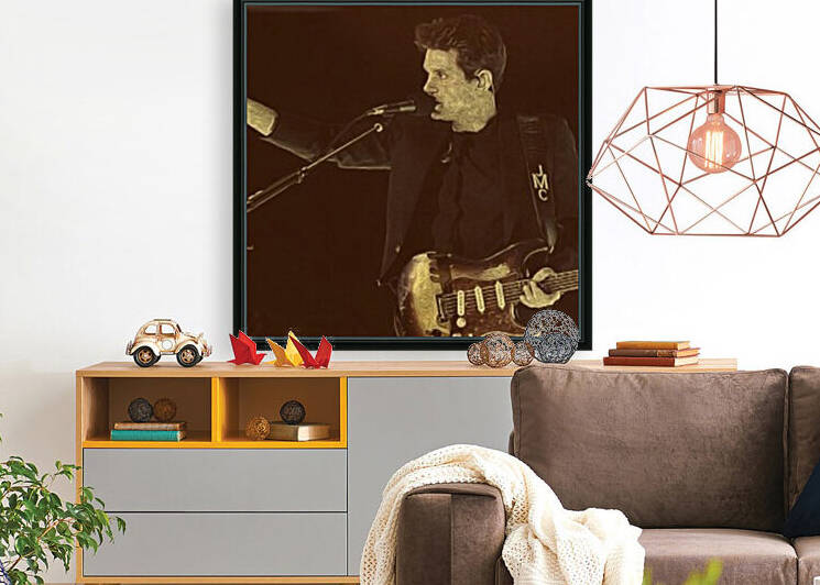 John Mayer Vintage Photo Art 28 by RANGGA OZI