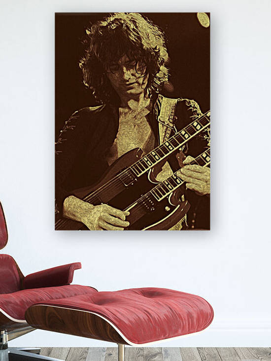 Jimmy Page Vintage 10 by RANGGA OZI