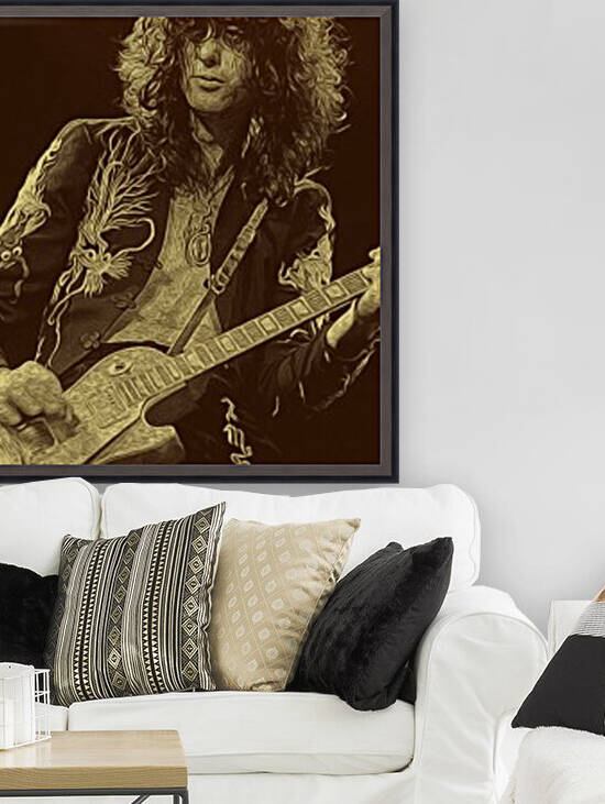 Jimmy Page Vintage 14 by RANGGA OZI