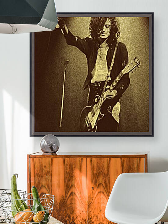 Jimmy Page Vintage 4 by RANGGA OZI