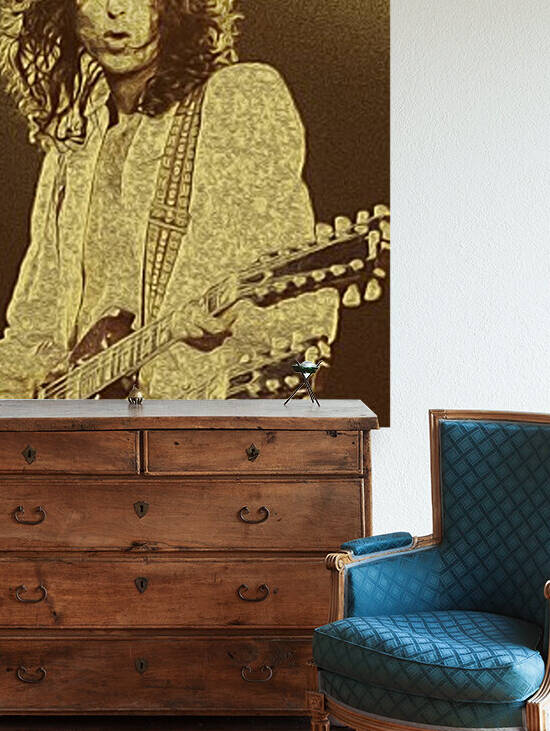 Jimmy Page Vintage 11 by RANGGA OZI