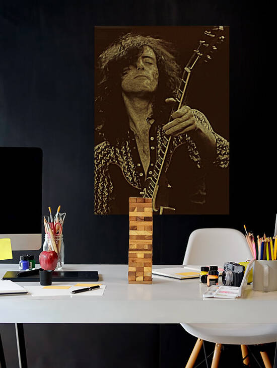 Jimmy Page Vintage 7 by RANGGA OZI