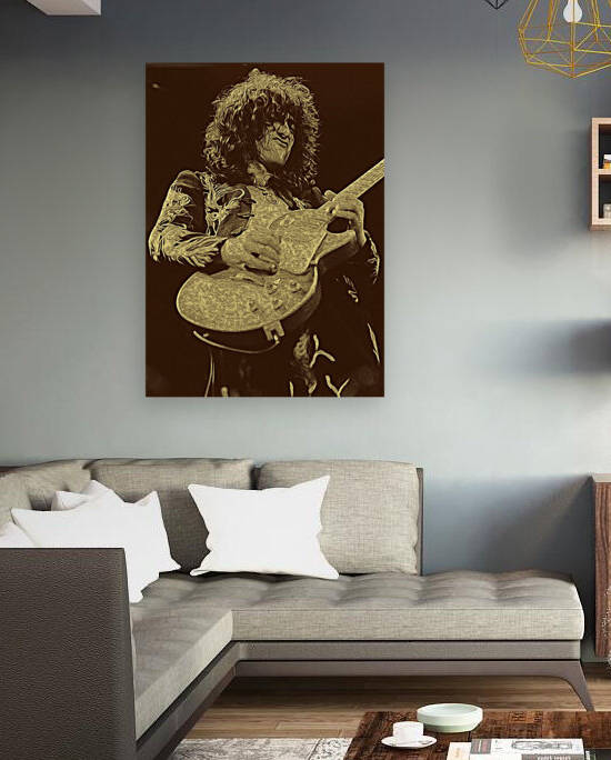 Jimmy Page Vintage 9 by RANGGA OZI