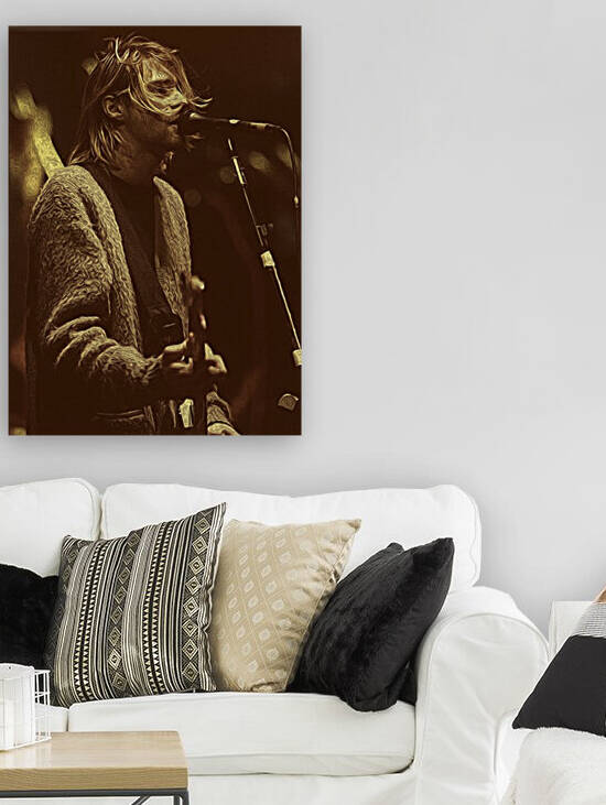 Kurt Cobain Vintage 5 by RANGGA OZI