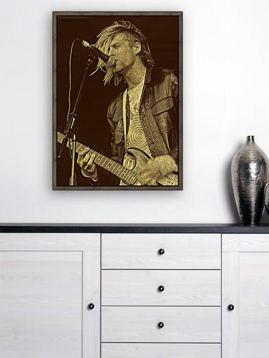 Kurt Cobain Vintage 2 by RANGGA OZI
