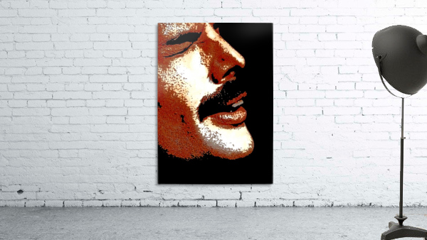 Freddie Mercury Face Wall Preview