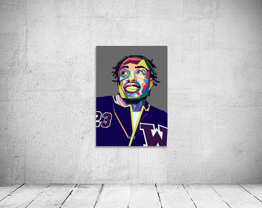 Lil Tjay POP ART WPAP STYLE 2 by RANGGA OZI Wall Art
