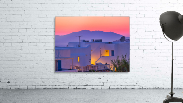 Mykonos Sunset Wall Preview
