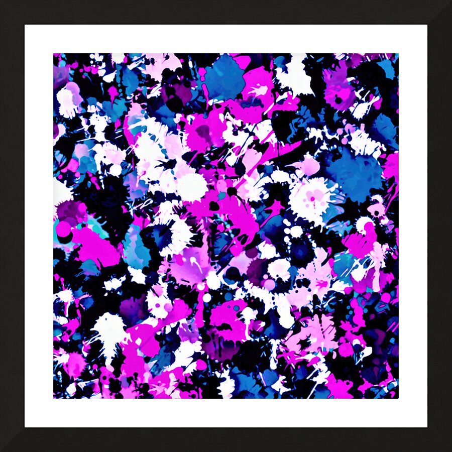 SPLATTER SERIES n°3 Picture Frame Printing