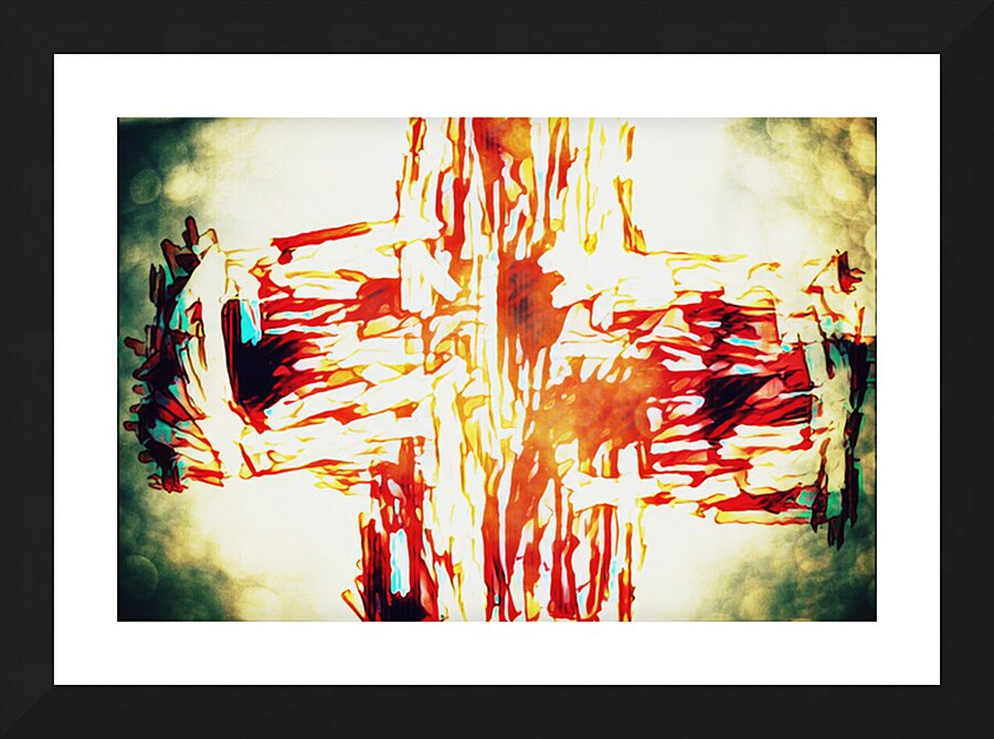 RED CROSS Picture Frame Printing