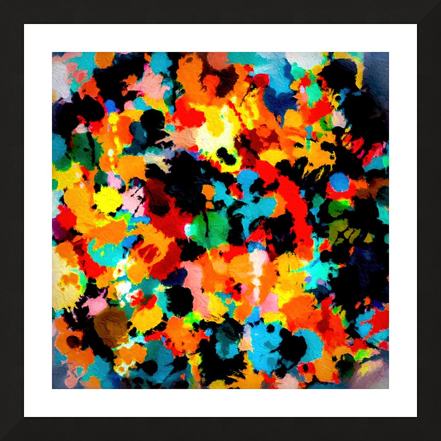SPLATTER SERIES n°2 Picture Frame Printing