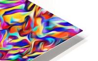 RAINBOW BLEND HD Metal print