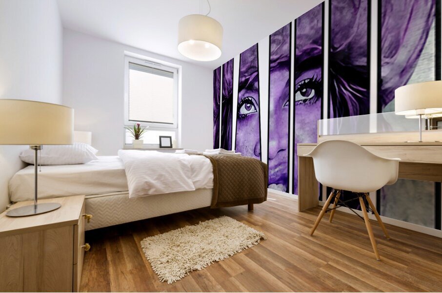 erykah badu 23 Mural print