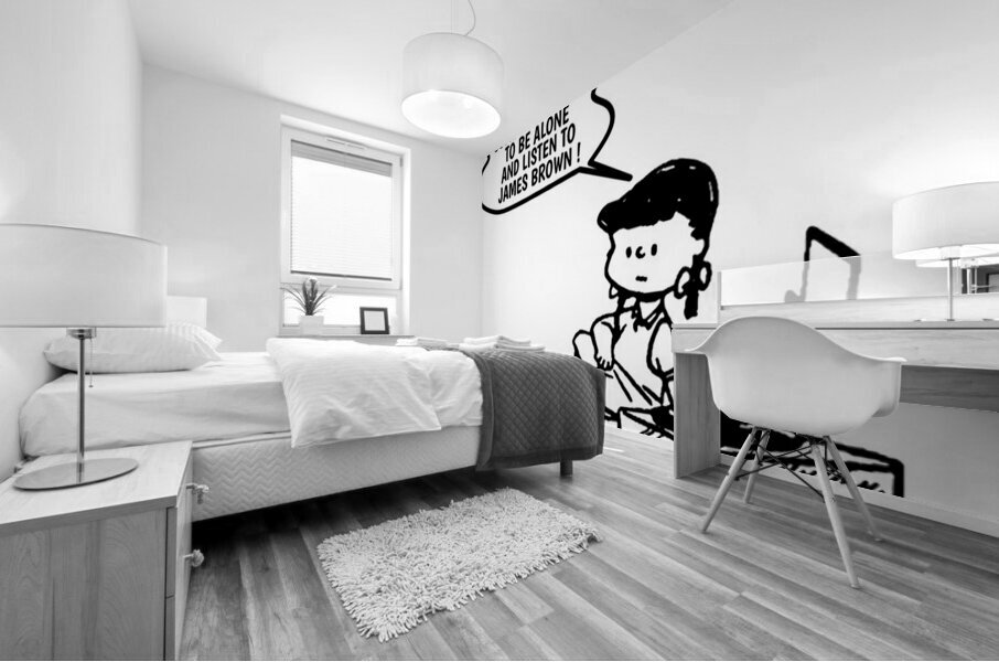 james brown 35 Mural print