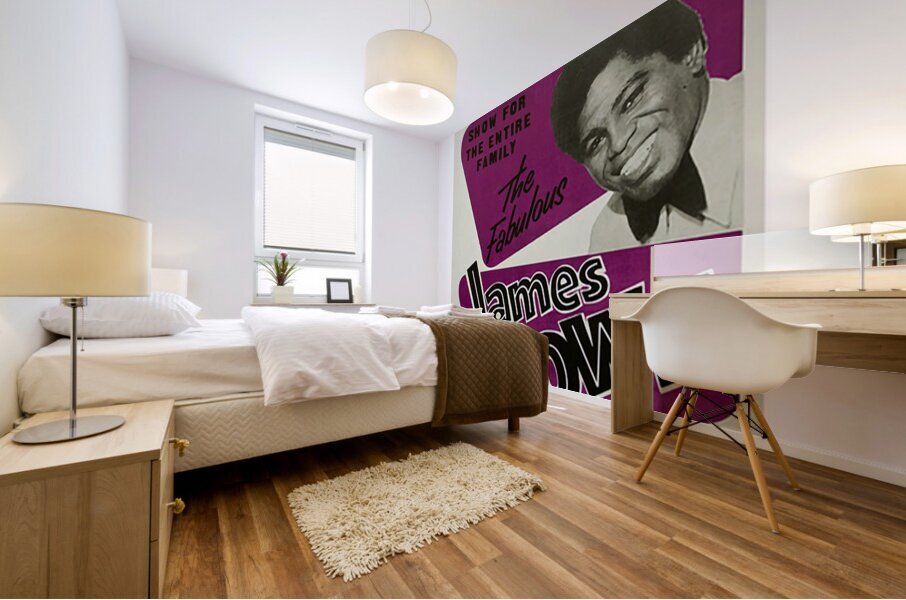 james brown 10 Mural print