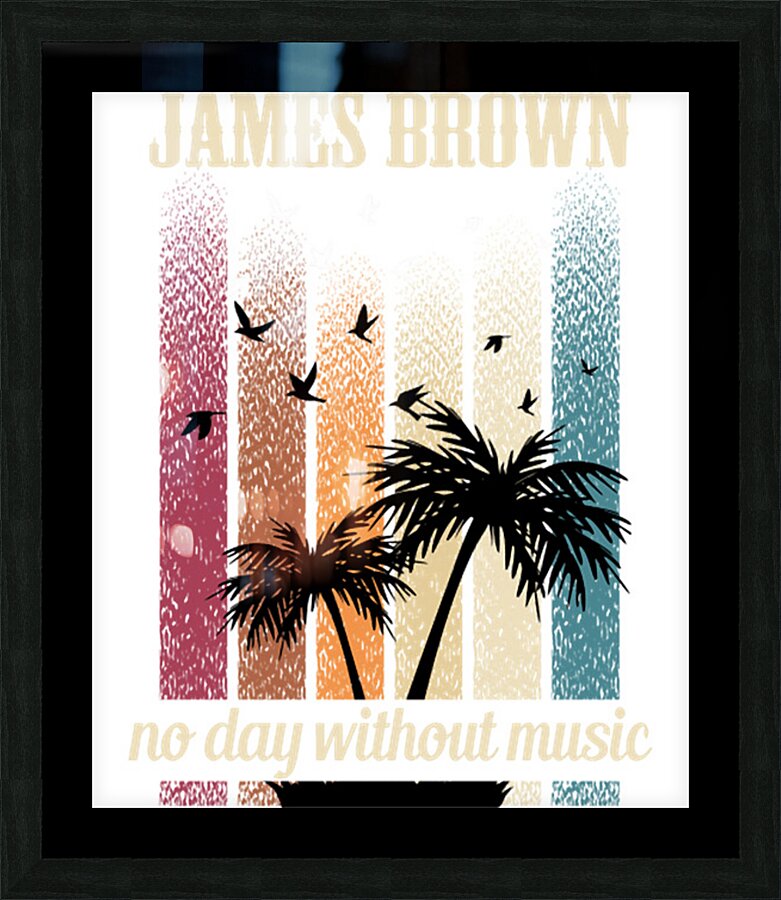 james brown 4 Picture Frame print