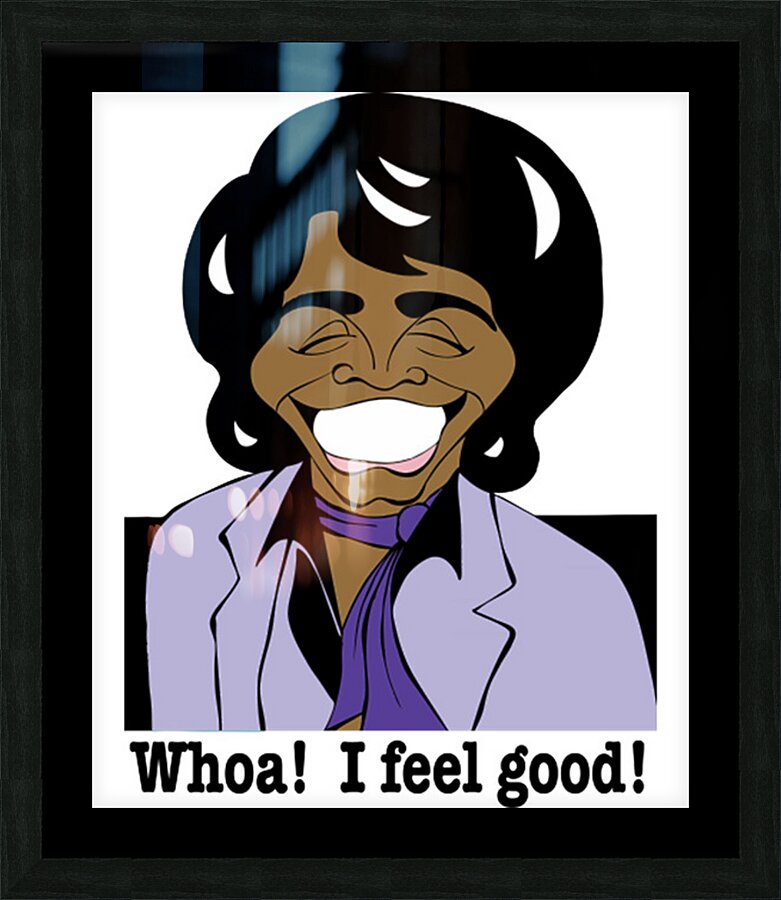 james brown 10 Picture Frame print