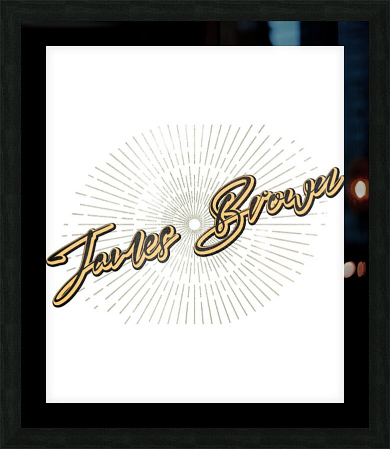 james brown 11 Picture Frame print