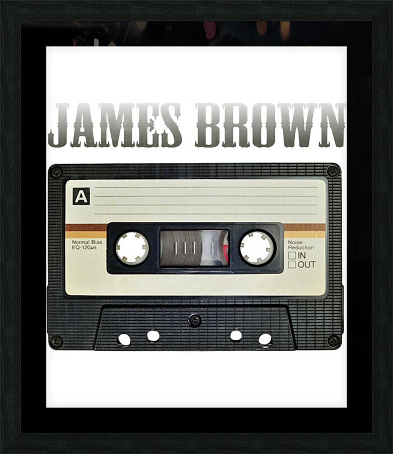 james brown 18 Picture Frame print