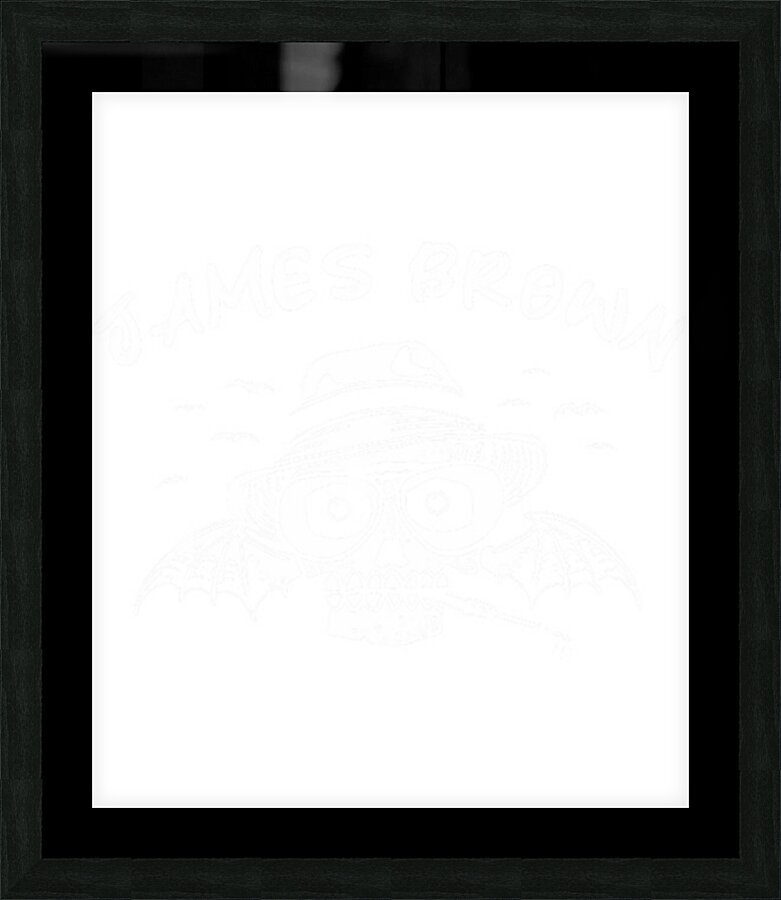 james brown 20 Picture Frame print