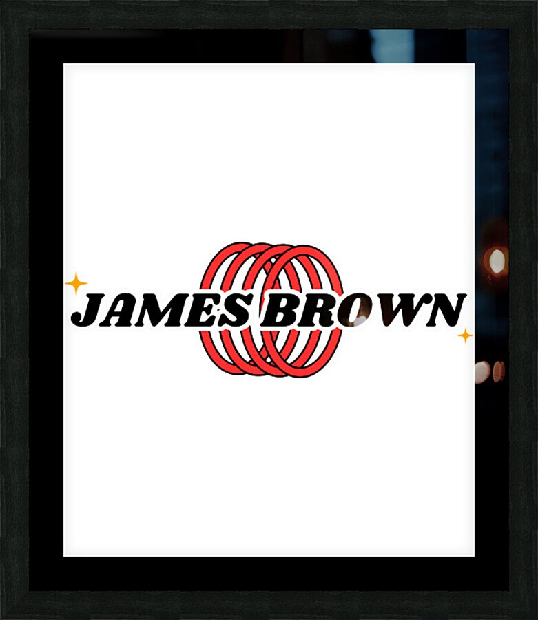 james brown 31 Picture Frame print