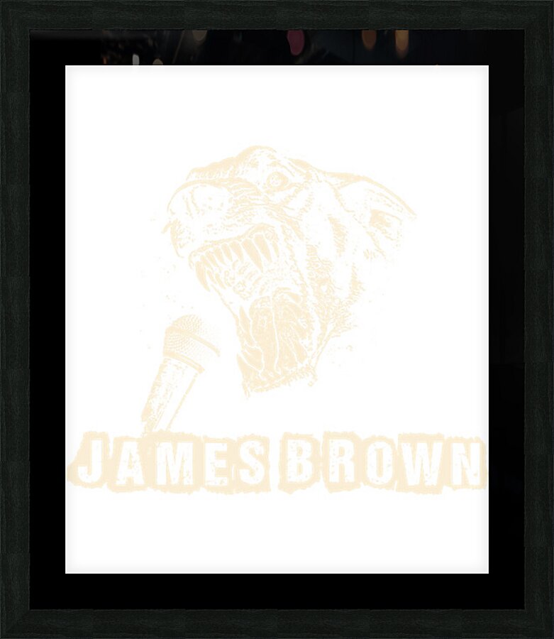 james brown 33 Picture Frame print