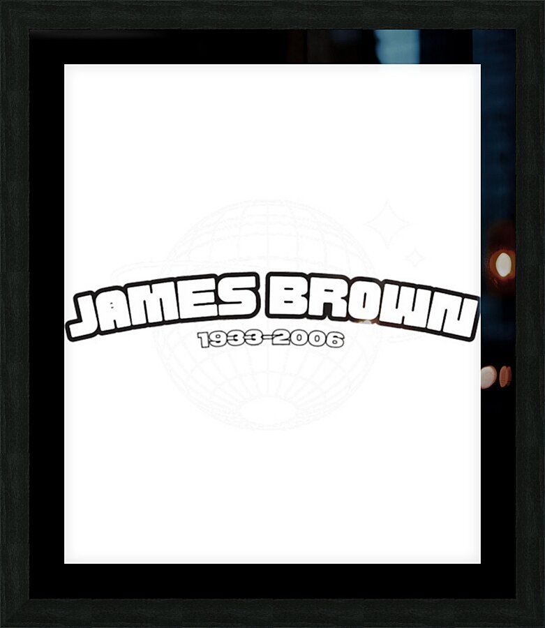 james brown 37 Picture Frame print