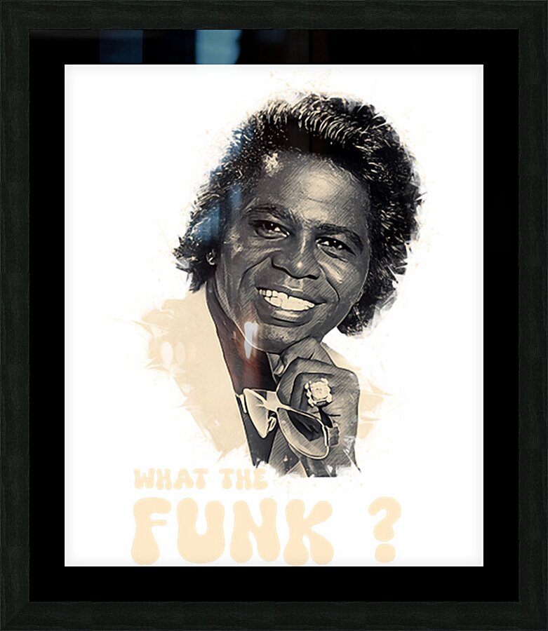 james brown 2 Picture Frame print