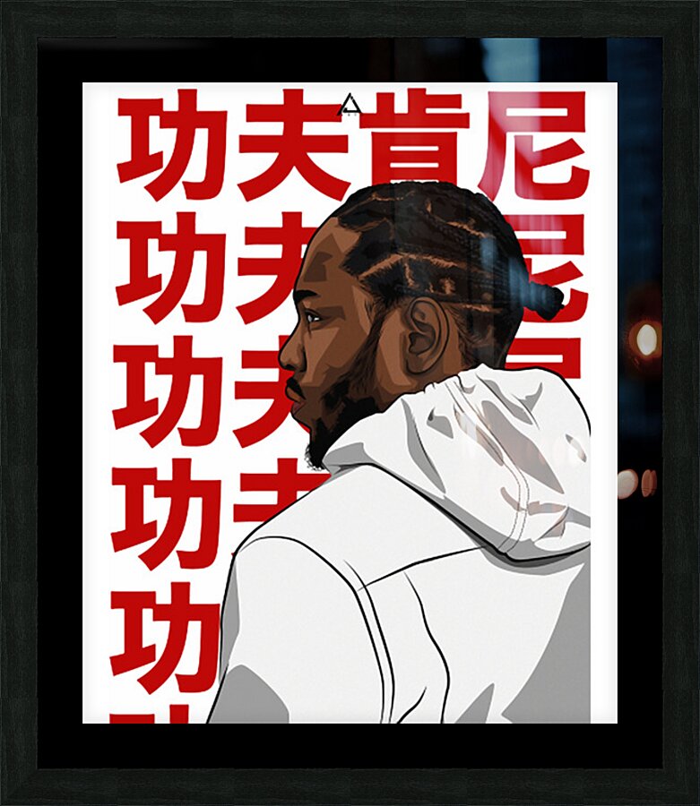 Kendrick Lamar 2 Picture Frame print