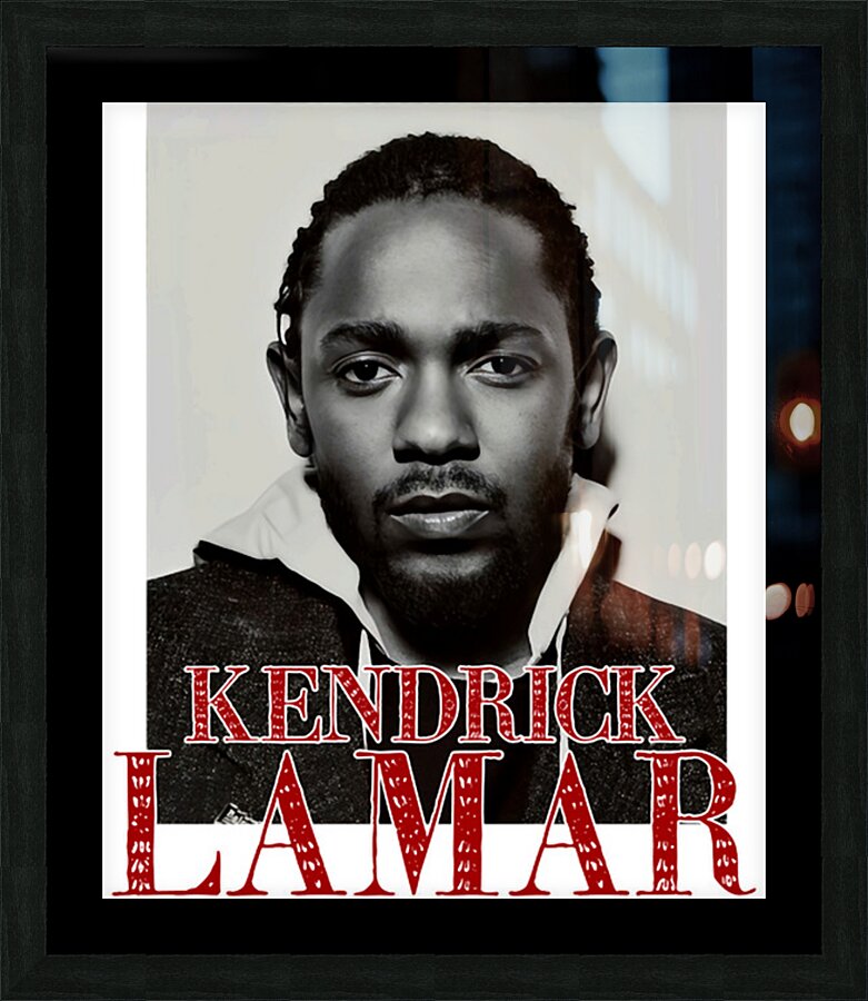 Kendrick Lamar 4 Picture Frame print