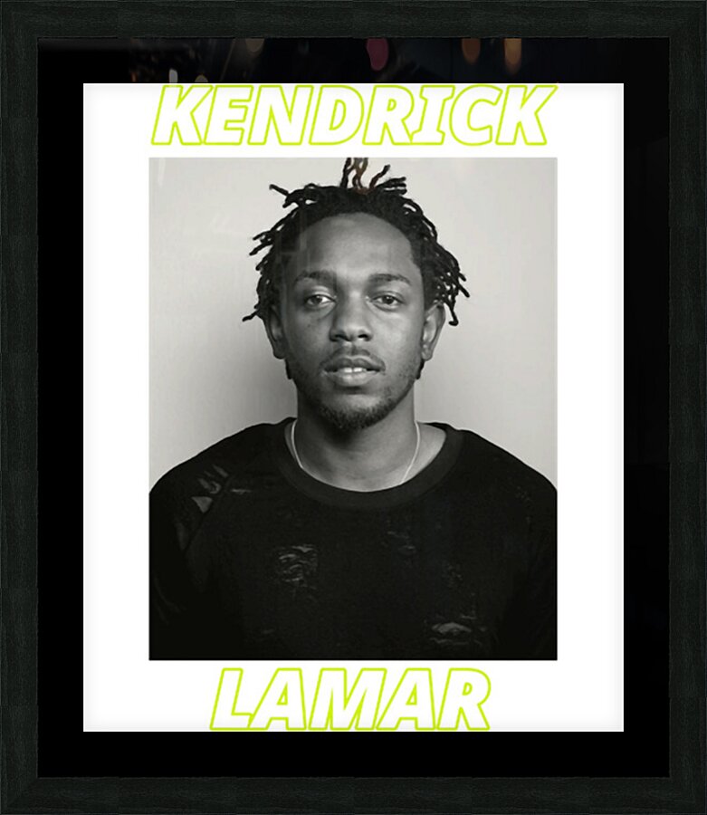 Kendrick Lamar 6 Picture Frame print