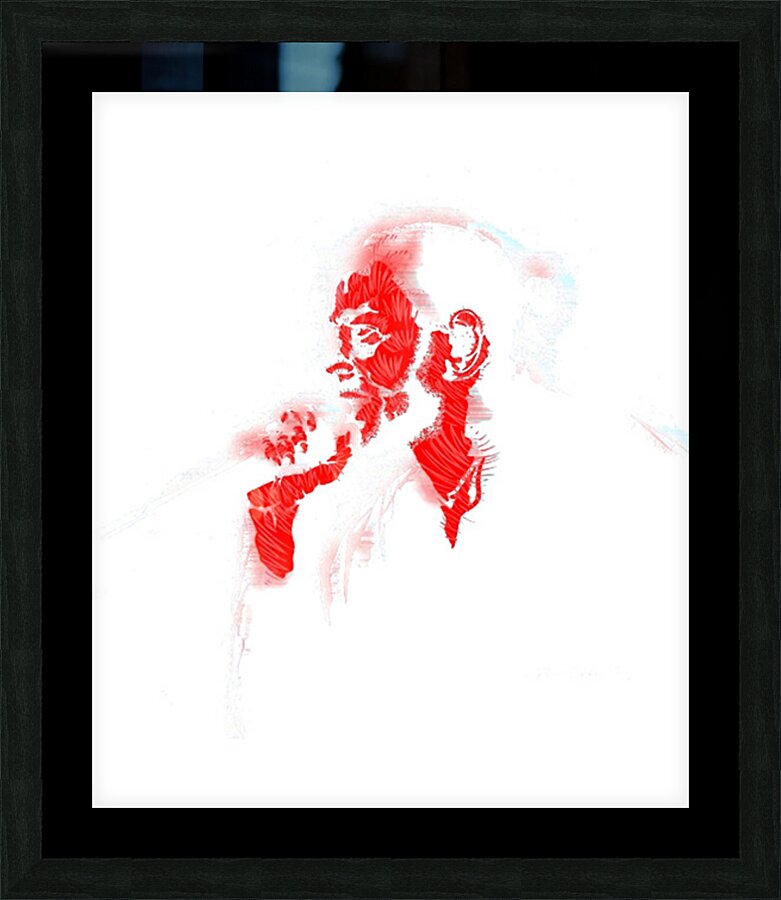 Kendrick Lamar 9 Picture Frame print