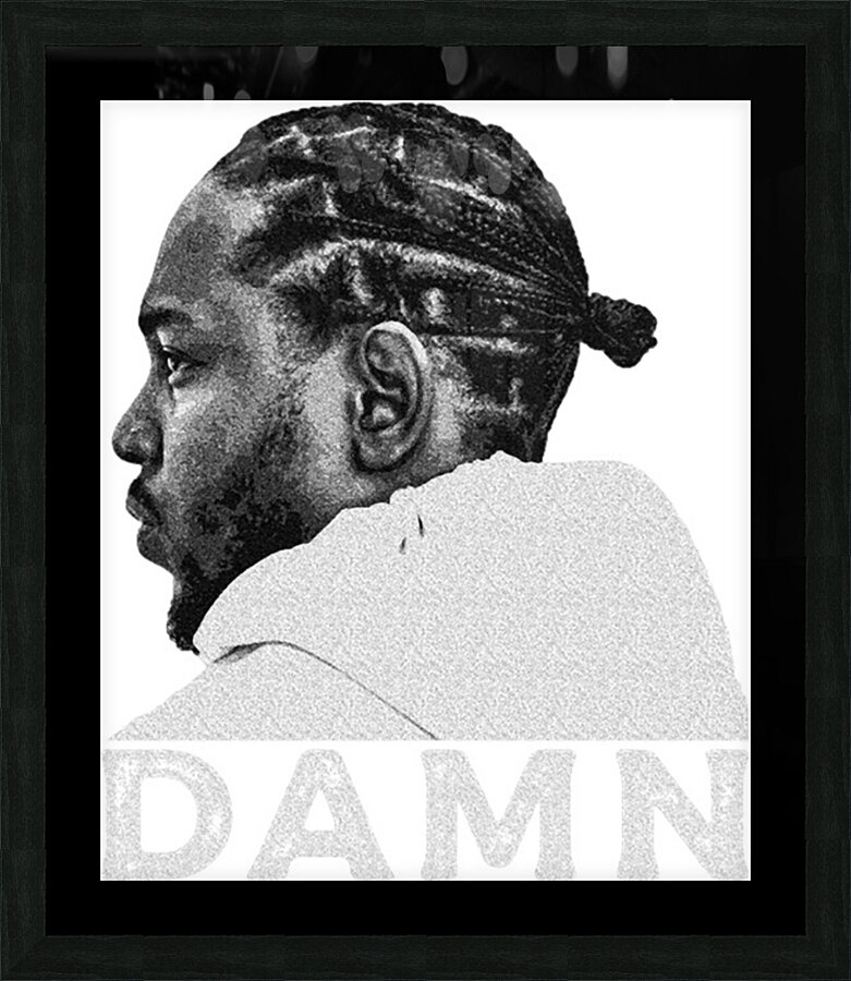 Kendrick Lamar 11 Picture Frame print