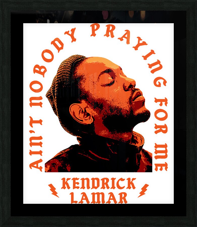 Kendrick Lamar 13 Picture Frame print