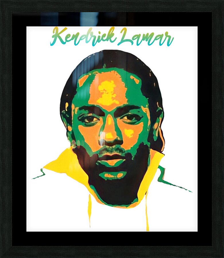 Kendrick Lamar 18 Picture Frame print