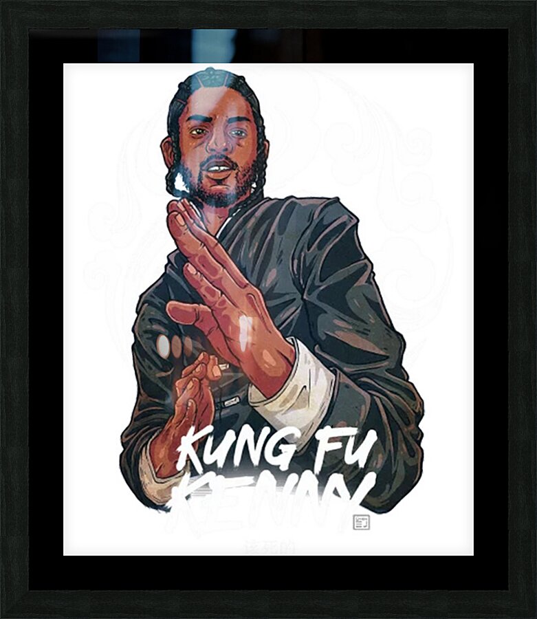 Kendrick Lamar 20 Picture Frame print