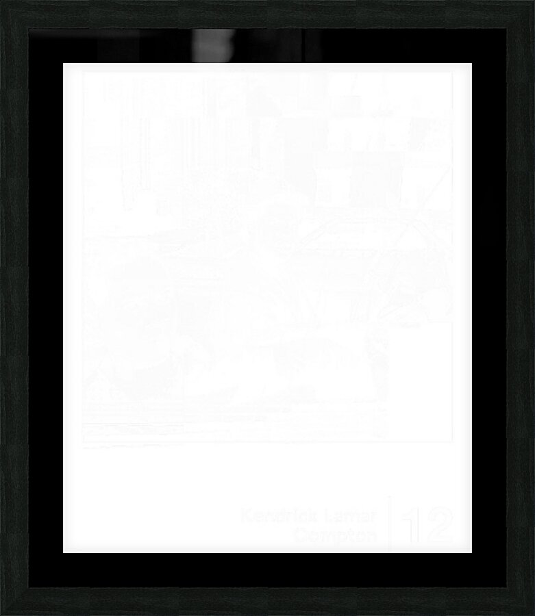 Kendrick Lamar 23 Picture Frame print