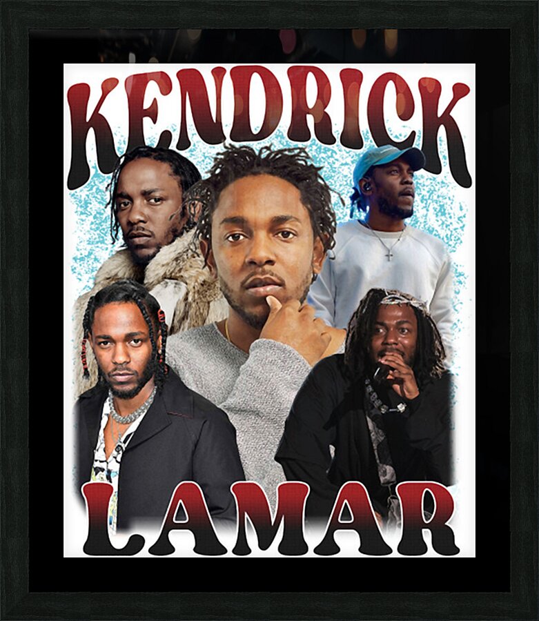 Kendrick Lamar 27 Picture Frame print