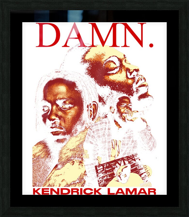 Kendrick Lamar 29 Picture Frame print