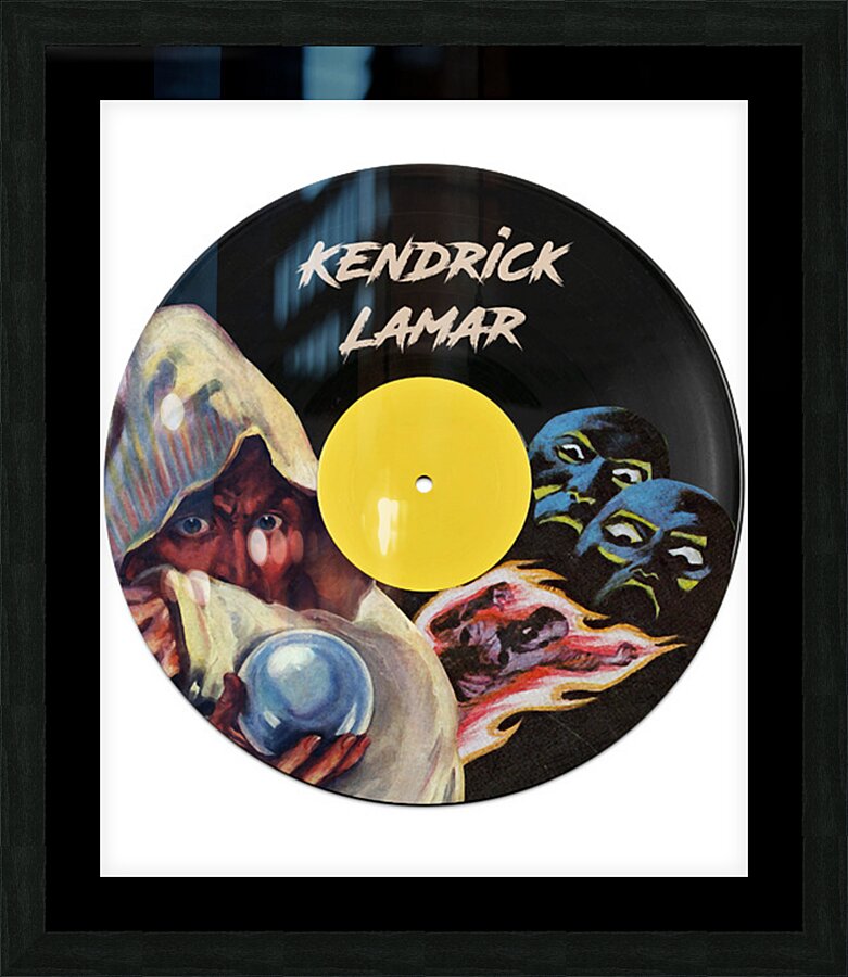 Kendrick Lamar 31 Picture Frame print