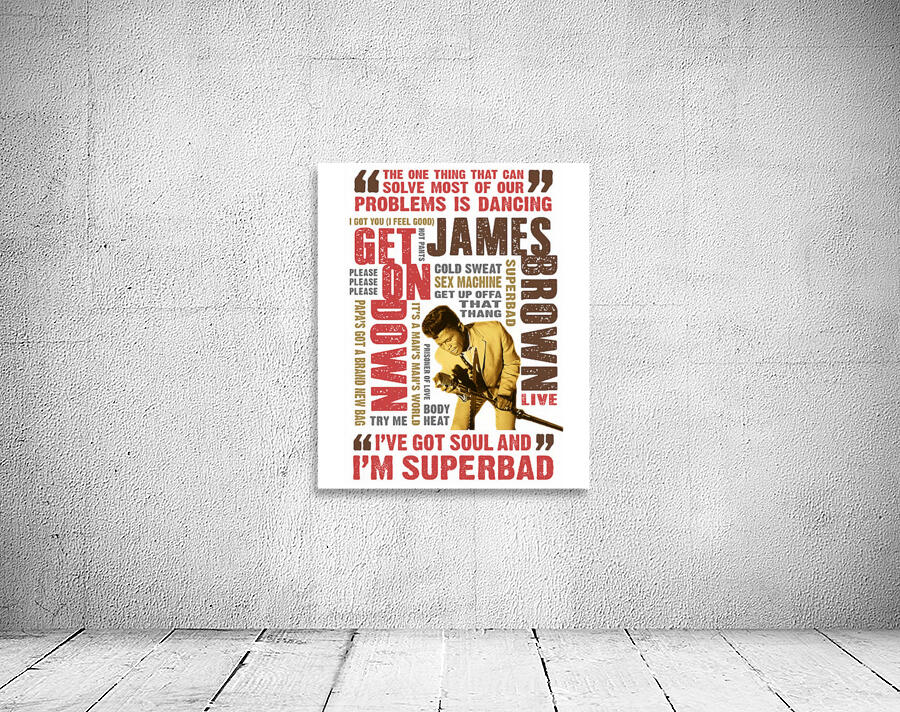 james brown 40 Wall Preview