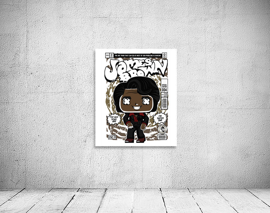 james brown 42 Wall Preview