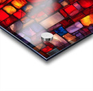 Radiant Stained Glass Mosaic Acrylic print