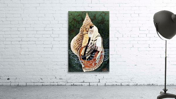 0654 Lubavitcher in Shell Wall Preview