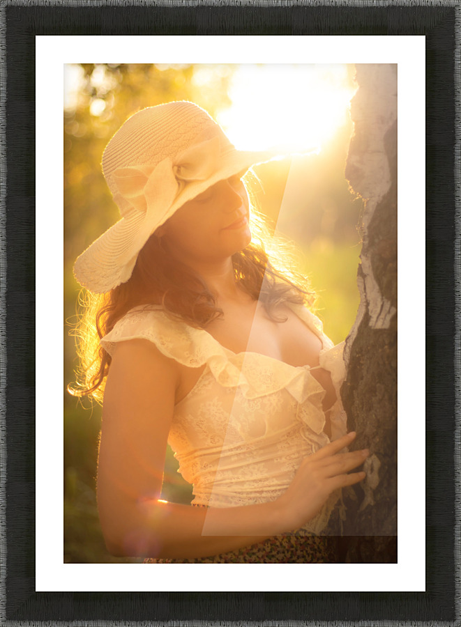 Sunset Romance Picture Frame print