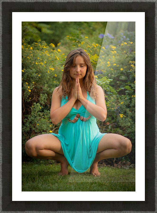Earth Prayer Picture Frame print