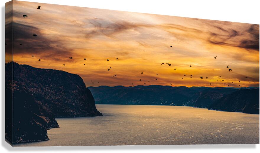 Fjord du Saguenay-2 Canvas Print