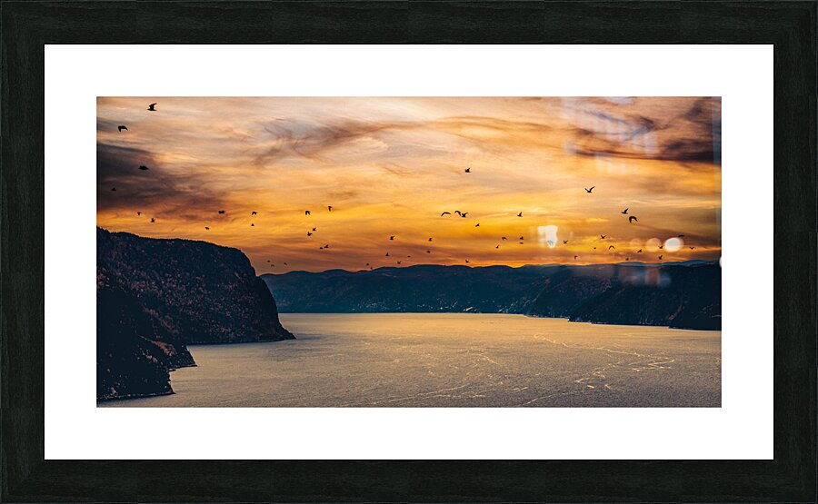 Fjord du Saguenay-2 Picture Frame print