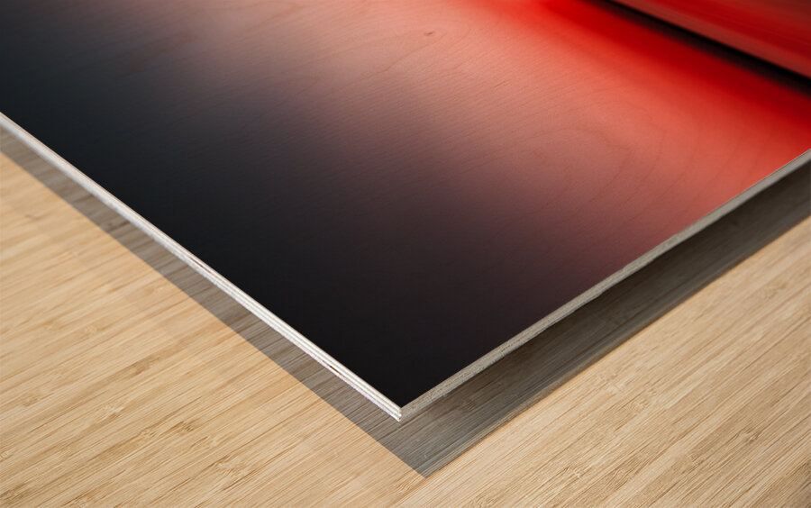 Incandescence Wood print